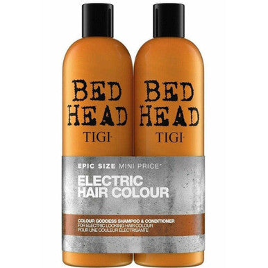 Tigi Bed Head Colour Goddess Twin Gift Set 750ml Shampoo + 750ml Conditioner