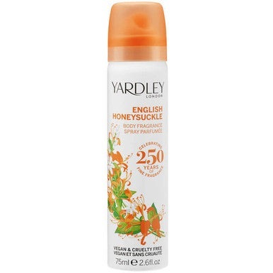 Yardley English Honeysuckle Deodorant 75ml Spray